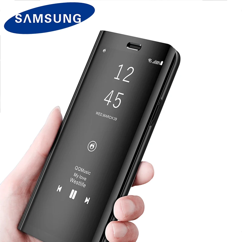 Samsung оригинальный S8 плюс Clear View напольное зеркало крышка смарт Экран Защитите