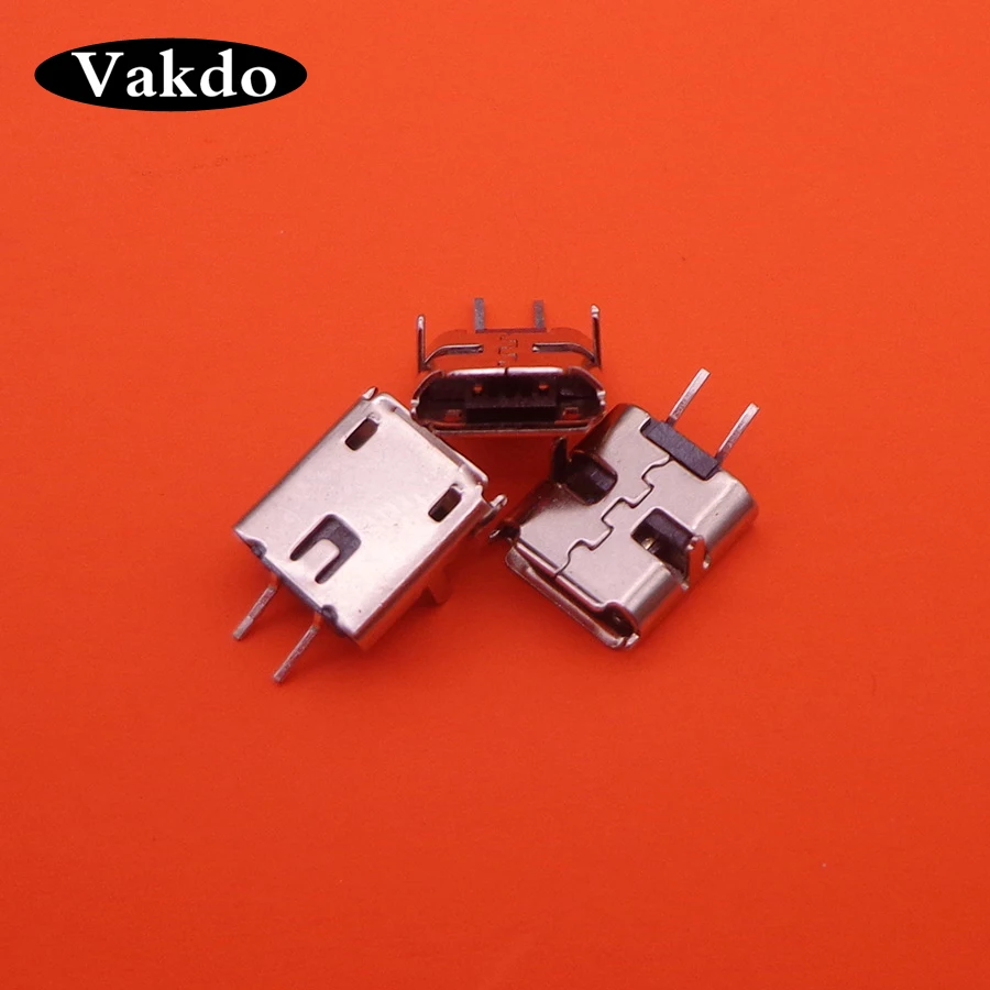 Разъем MICRO USB 2P мама разъем 2PIN V8 для телефона Android 2 контактный зарядный порт Mini Micro