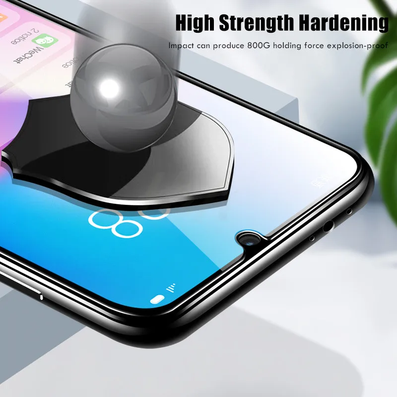 2 шт. закаленное стекло для samsung a10 a20 a20e a30 a40 a40s a50 a60 a70 a80 a90 защитное стекло Корпус в комплекте на galaxy пленка с уровнем твердости 9h