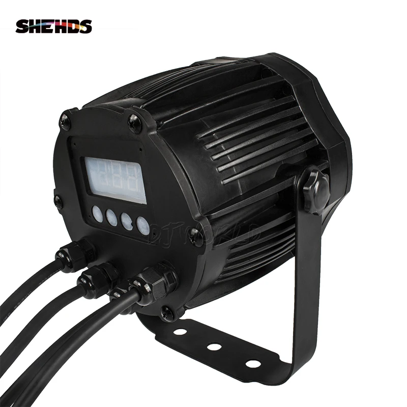 SHEHDS светодиодный светильник Par 7x12 Вт RGBW открытый IP65 водонепроницаемый DMX Эффект светильник профессиональный сценический DJ свадебное шоу Отель семейные вечерние