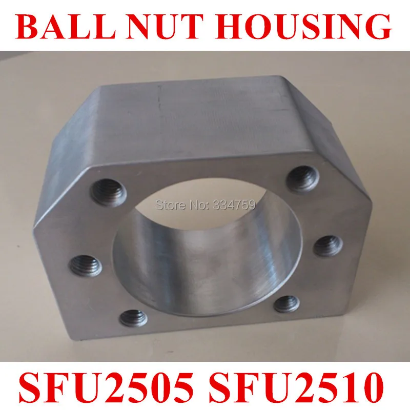

100% новый DSG25H шаровой винт гайка Корпус кронштейн держатель для SFU2505 SFU2510 шариковый винт алюминиевый сплав Материал CNC части