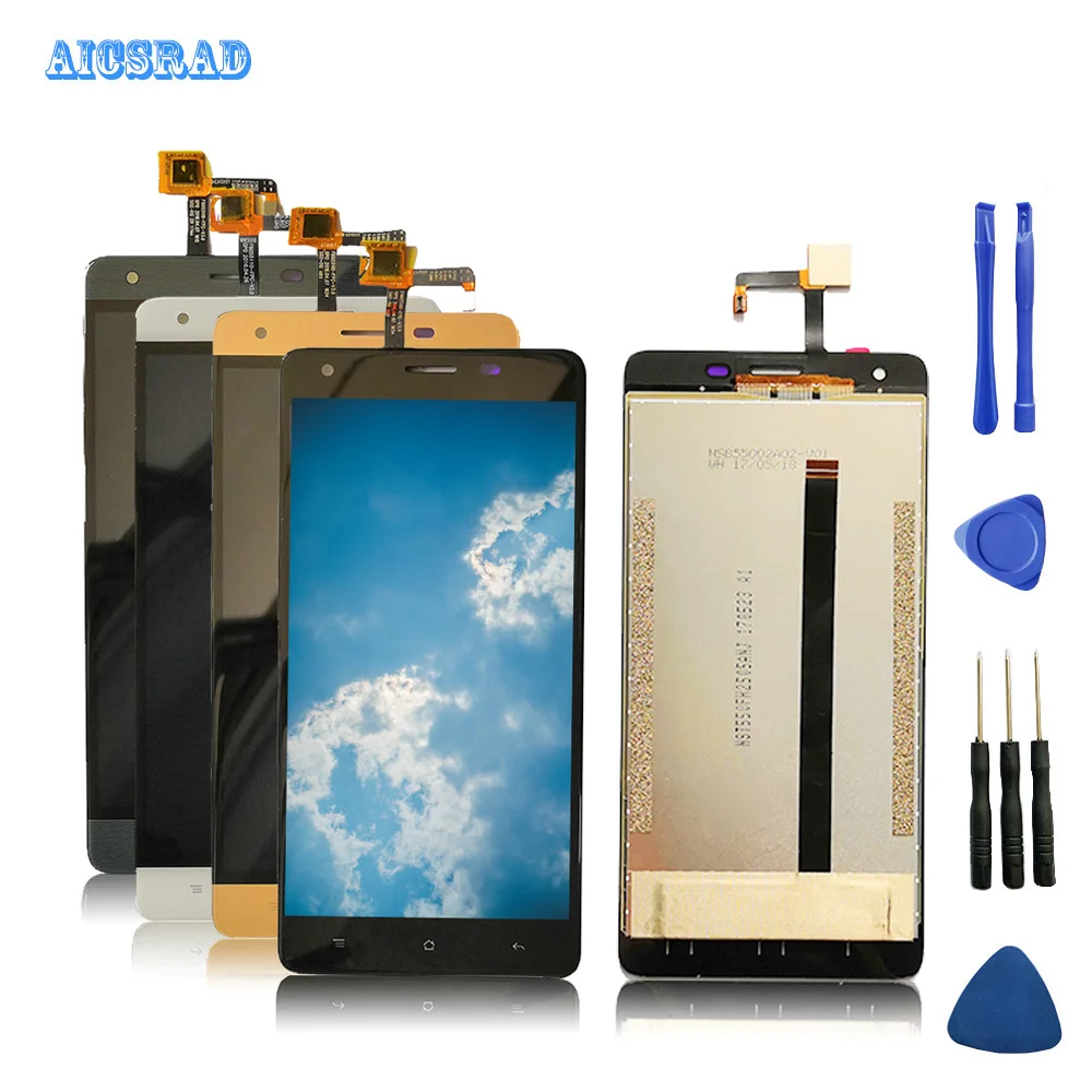 Для оригинального Oukitel K6000 Pro ЖК экран + сенсорный дигитайзер датчик в сборе замена