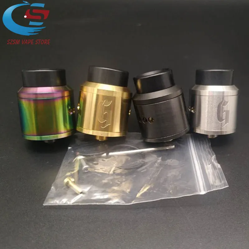 1:1 528 25 RDA GEN атомайзер электронная сигарета с широким отверстием капельного