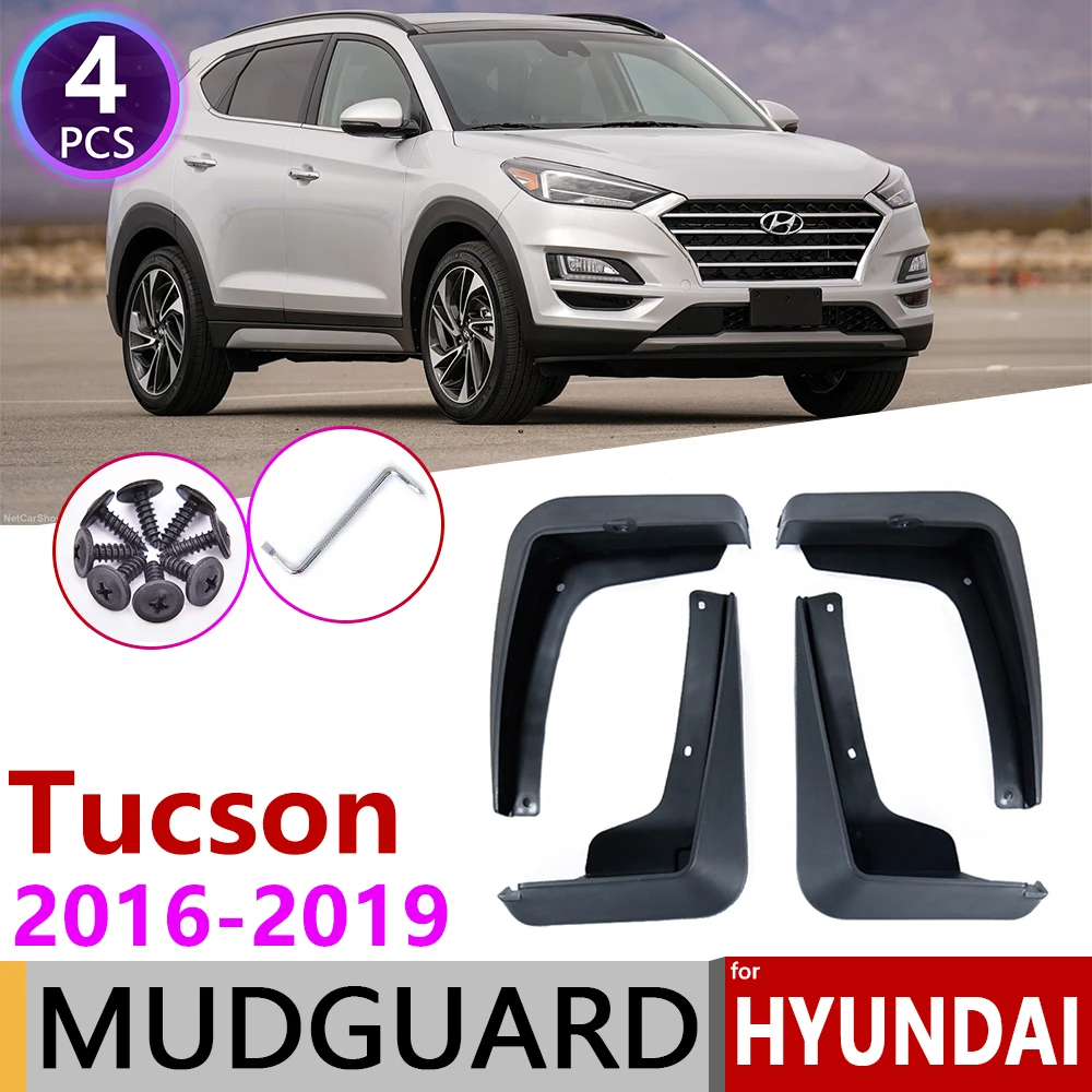 4 шт. для Hyundai Tucson TL 2016 2017 2018 2019 крыло автомобиля крылья Брызговики щитки