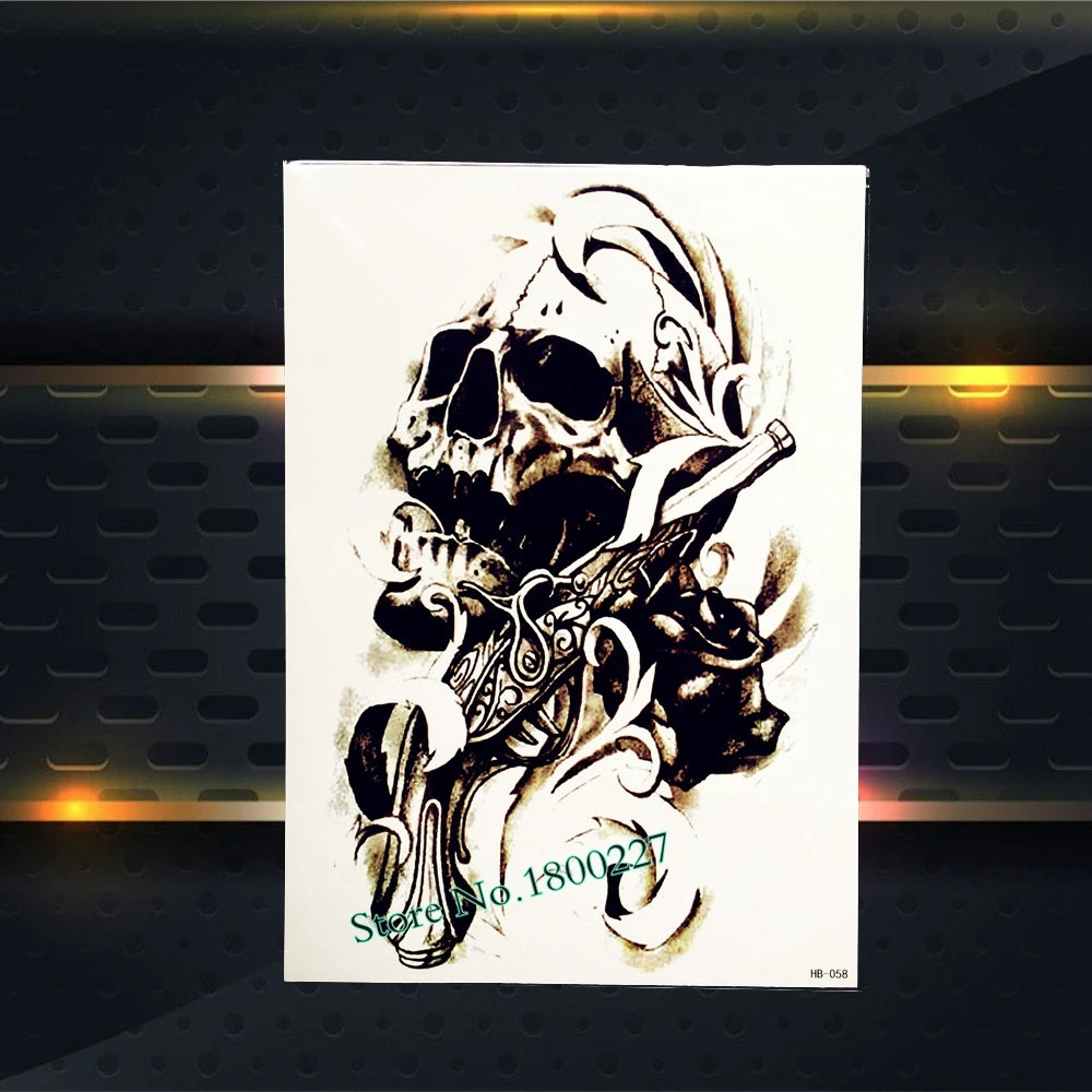 Ярко синего цвета акварель найклеки татуировки с котами Стикеры для Для мужчин