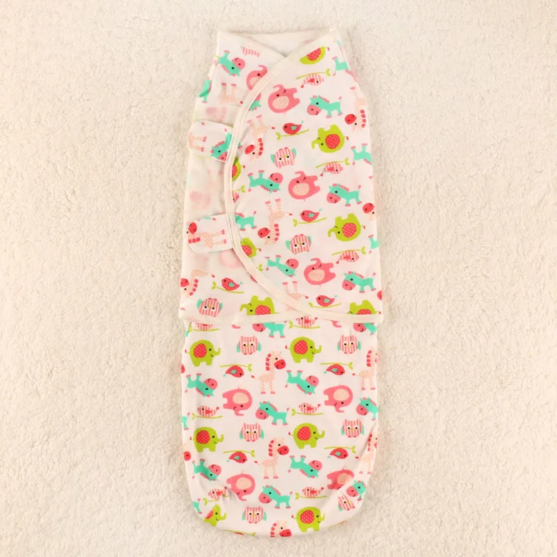 Стильное Пеленальное Одеяло для младенцев из 100% хлопка Пеленальный мешок с