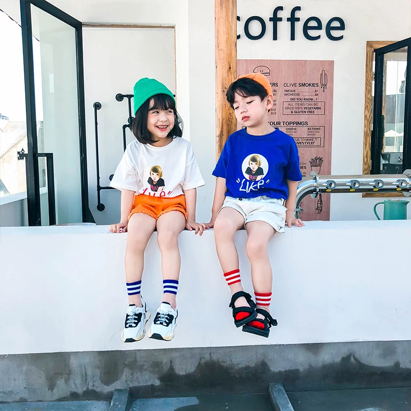 

crystal socks children's Short cotton Soft baby summer socks for girls boys Breathable thin toddler three bars transparent socks