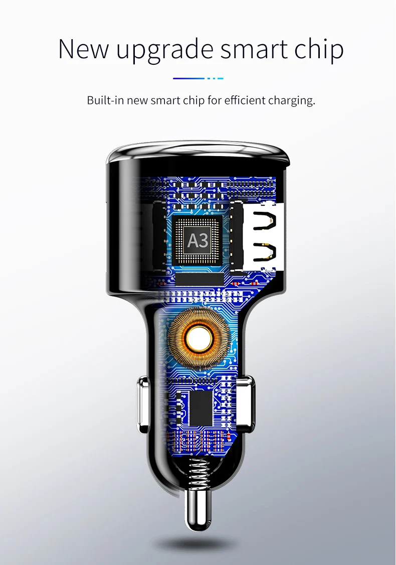 IHaitun Элитный ЖКД 36 Вт USB Автомобильное зарядное устройство для samsung Быстрая зарядка 3,0 QC QC3.0 Быстрый USB для iPhone Xiaomi Redmi K20 Note 7 QC4.0 QC 4.0 Huawei P30 Pro One Plus 7 Pro Mi 8 9 XS MAX X S9 S10