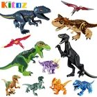 Фигурка динозавра Юрского периода Kitoz, большой размер, тираннозавр рекс, индораптор, трицератопс, игрушка-конструктор
