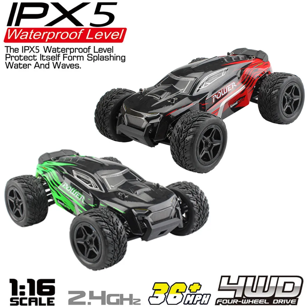 RC Drift Car G172 1/16 2 4G 4WD 36 км/ч высокоскоростной внедорожный грузовик Bigfoot автомобиль RTR