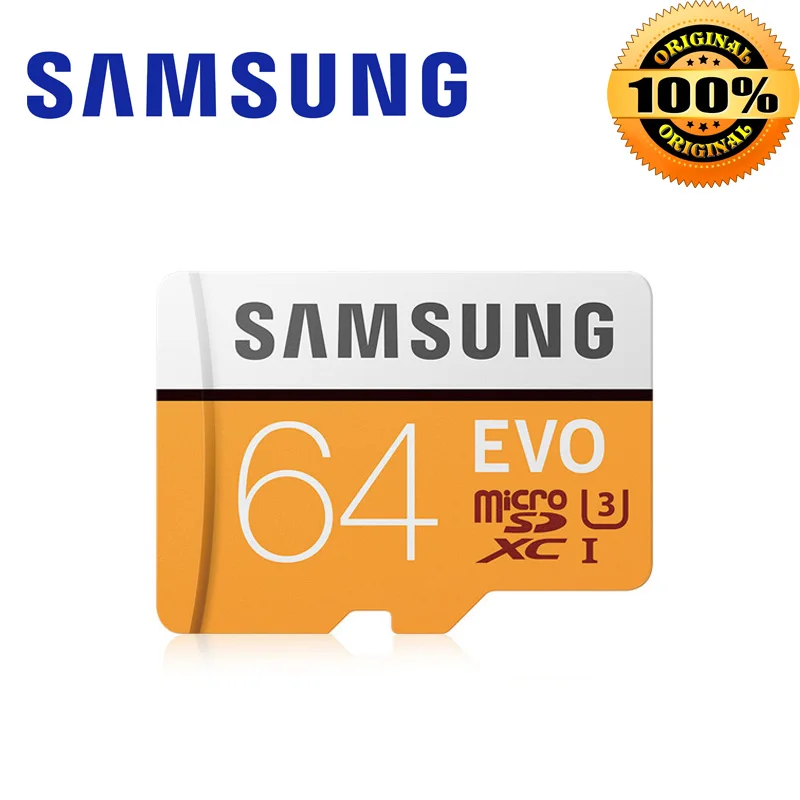 SAMSUNG карта памяти micro sd класс 10 128 ГБ 64 ГБ|Карты памяти| |