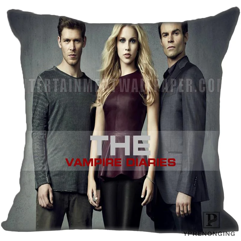 Best Custom The Vampire diaries (1) @ 1 Наволочка на подушку спальня Home Square молнии (одна сторона)
