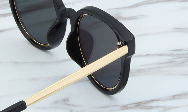 2018 новый фирменный дизайн кошачий глаз милые Солнцезащитные очки антибликовые