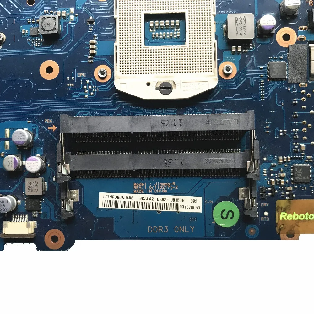 Reboto для samsung RC420 RV420 Материнская плата ноутбука BA92-08153A BA92-08153B BA92-08078A BA92-08078B HM65 мб тестирование Быстрая