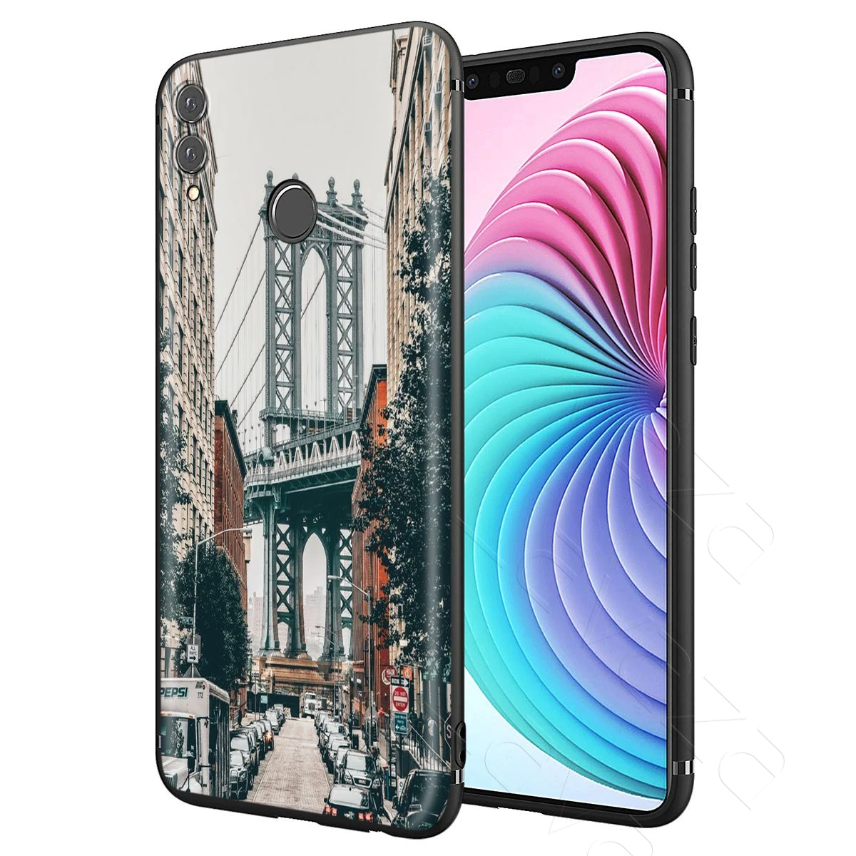 Чехол Lavaza NYC New York City для Huawei Mate Y7 Y9 P8 P9 P10 P20 P30 P40 Max Lite Pro P Smart Mini |