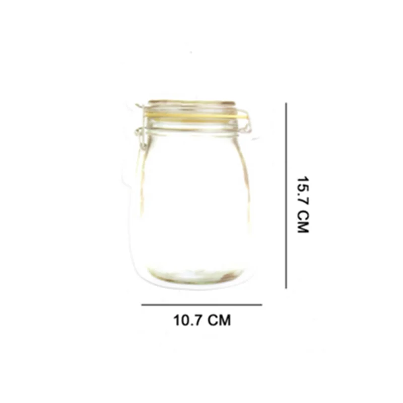 Милые пластиковые пакеты 1 шт. с орехами печеньем конфетками закусками удобный