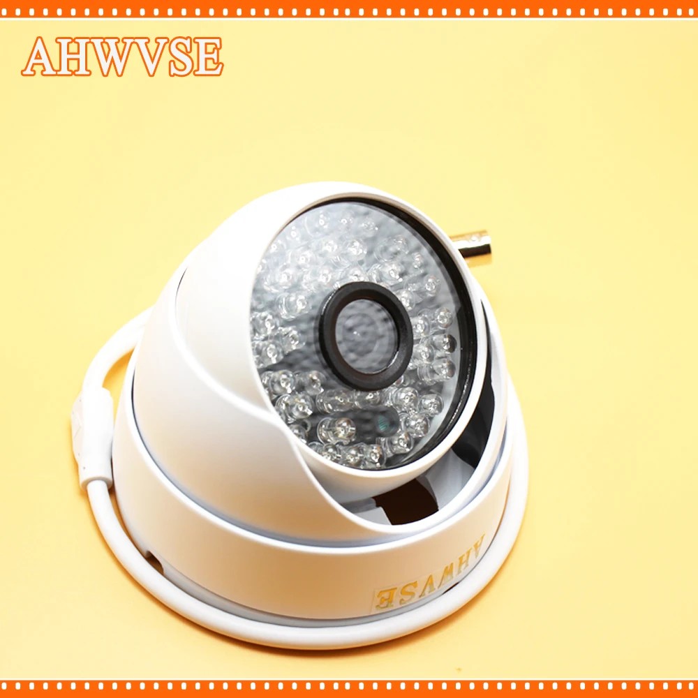 Ahwvse HD 2.0mp 1080 P POE IP Камера ONVIF P2P в/открытый металлический купол безопасности 48ir 720 Cam