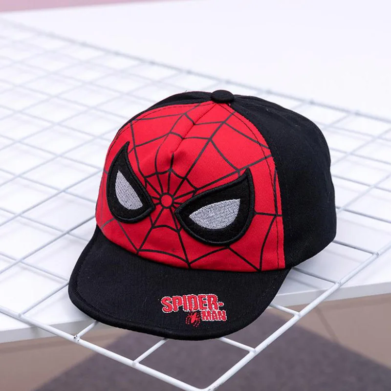 Doitbest от 1 до 4 лет Spiderm весенние детские бейсбольные девочки-Мальчики Мягкие козырьки Snapback регулируемая детская хип-хоп шляпа-Панама