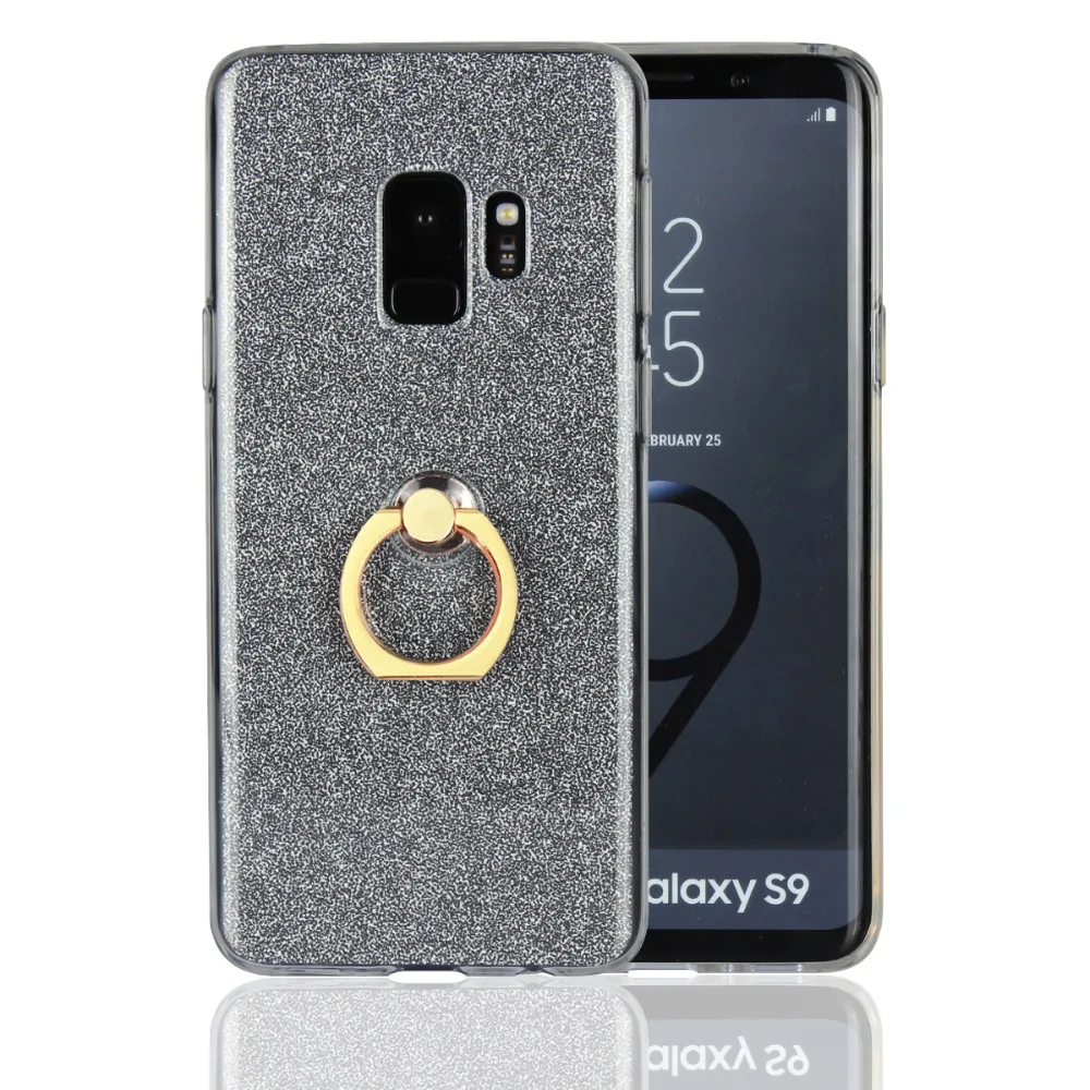 HENGDASHENG чехол для телефона samsung Galaxy S9 анти-осень палец кольцо мобильный телефон