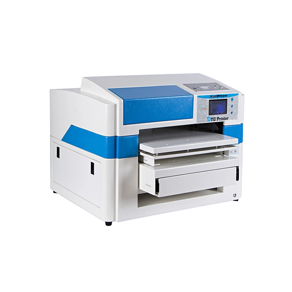 Airwren DTG Printer Price For T-shirt Printing Machine with Free RIP Software and T-shirt Tray
