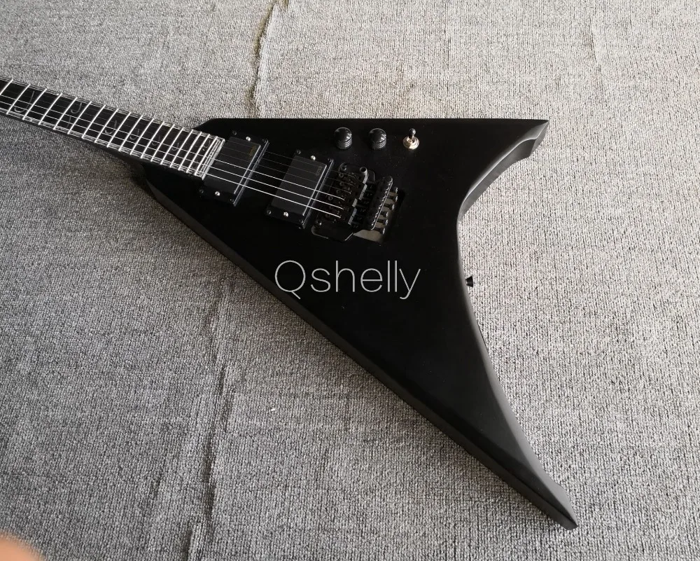 Высококачественная черная v-образная фиксирующая гайка QShelly для активного