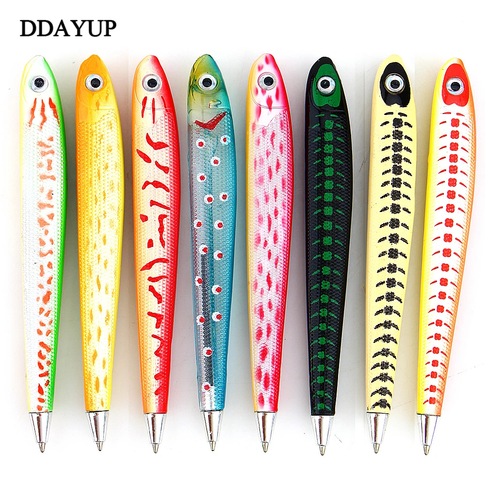

5pcs/lot Creative Fish Shape Ballpoint Pen Ocean Signature Pen For Writing Stationery Office School Supplies