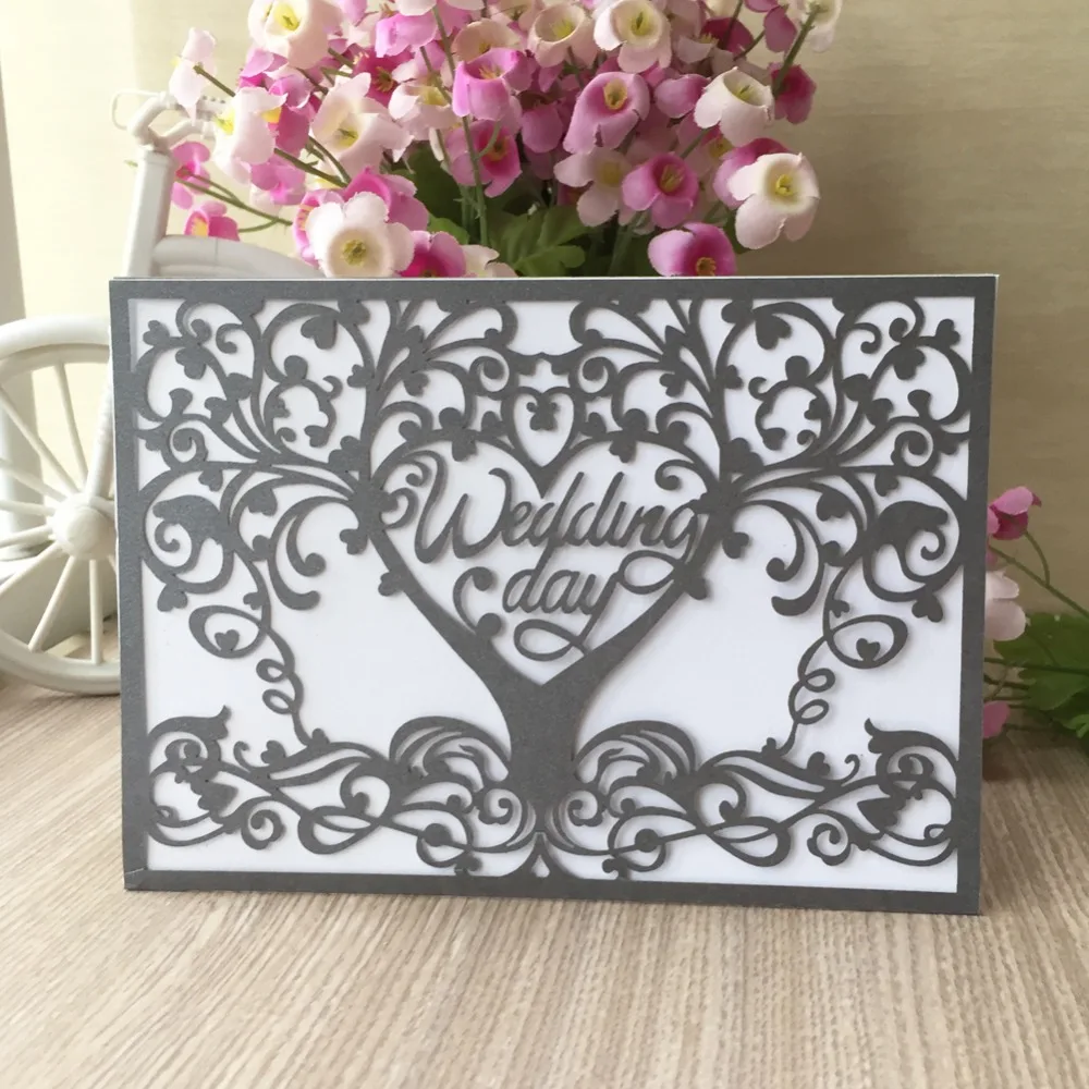 

20pcs Wedding Occasion And Multi-Color Color Paper Craft Greetings Cards Engagement Part The Couple Annniversary