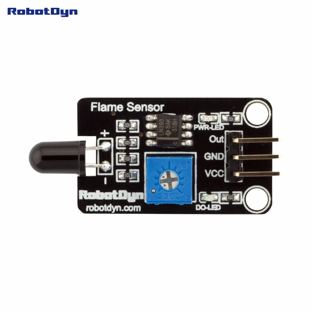 Датчик пламени/огня с аналоговым выходом совместимый Arduino STM32 RAspberry PI|fire sensor|sensor