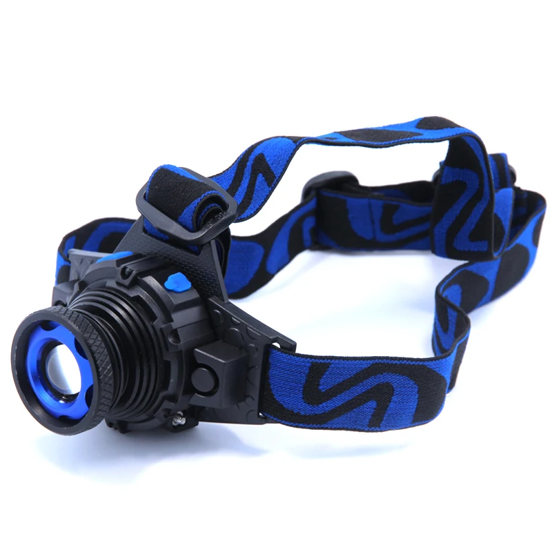 Светодиодный налобный фонарь Q5 водонепроницаемый высокая яркость встроенная