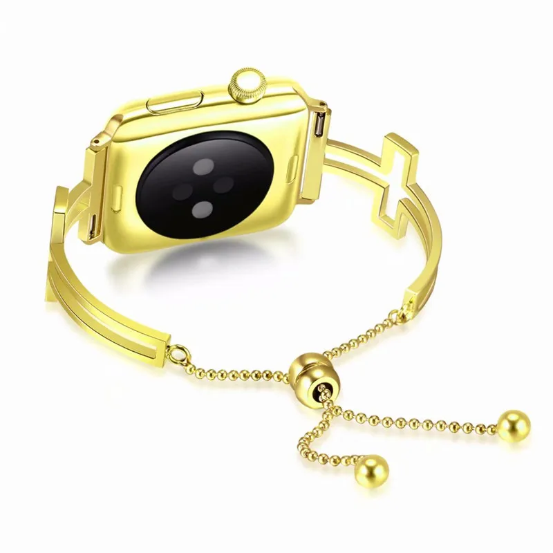 38 мм 40 Золотой браслет ремешок для Apple Watch iWatch серии 1 2 3 4 модные повседневные