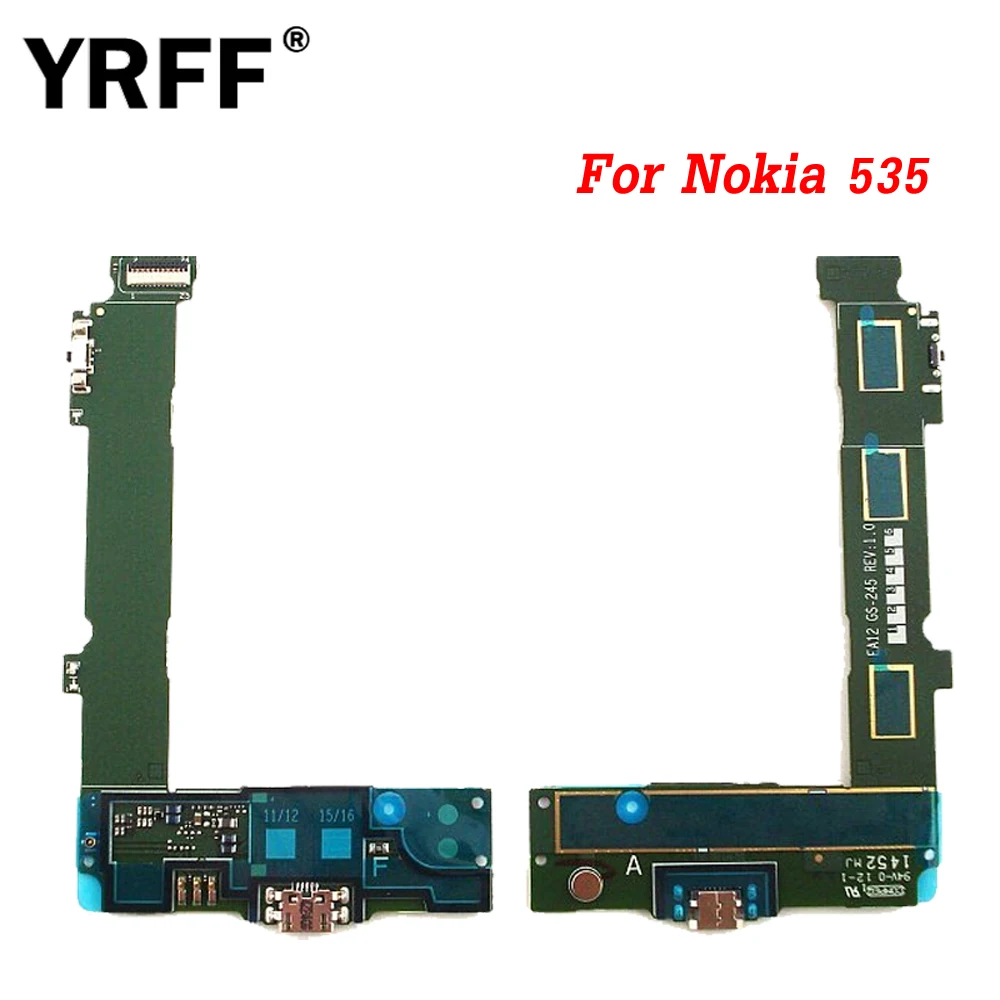 YRFF запасные части зарядный порт микро гибкий кабель для Nokia 535 док станция разъем