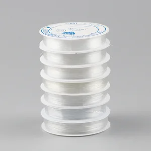 Веревка для бисероплетения JHNBY, прочная прозрачная эластичная веревка с кристаллами для самостоятельного изготовления ожерелий и браслетов изготовление, поиск ювелирных изделий