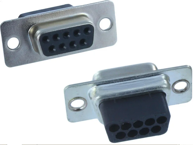 DB9 Pin female to RJ45 assembly head 8P8C adapter F |