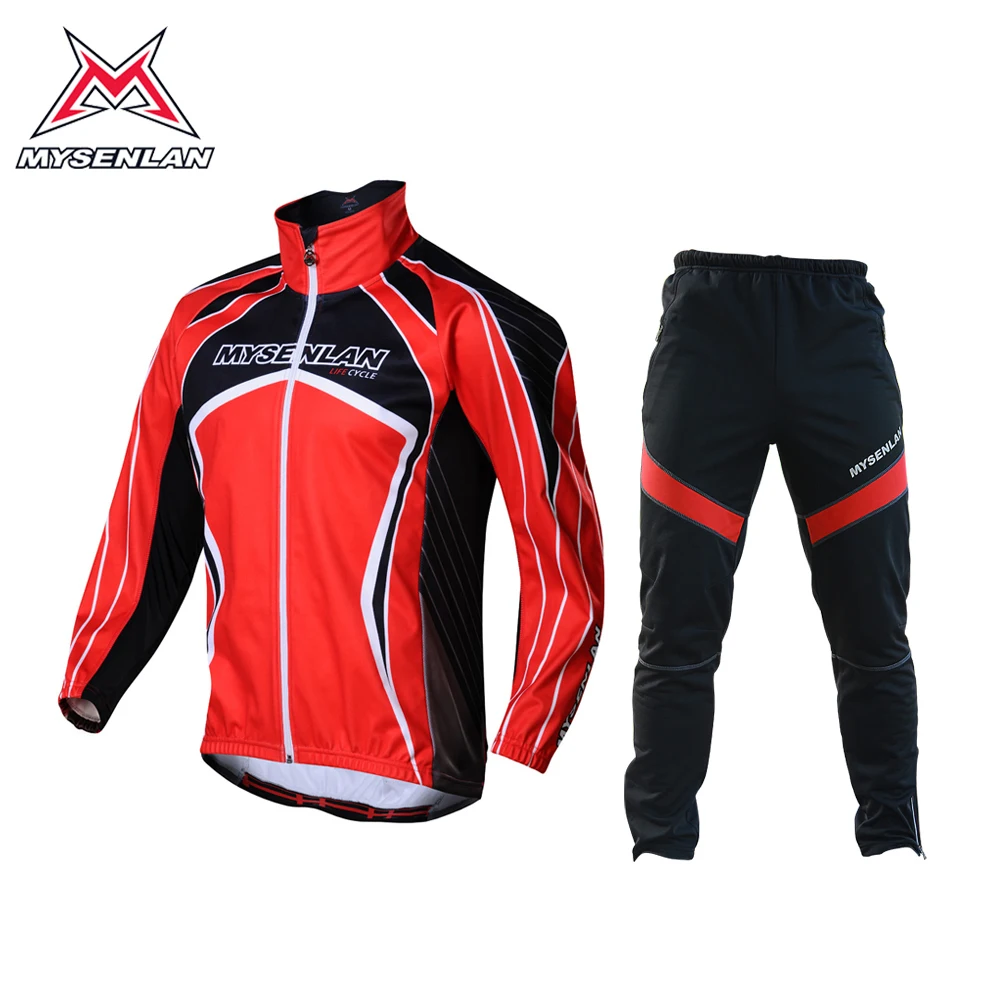 b special honor cycling clothing suits men Fleece Winter jersey + pants | Спорт и развлечения