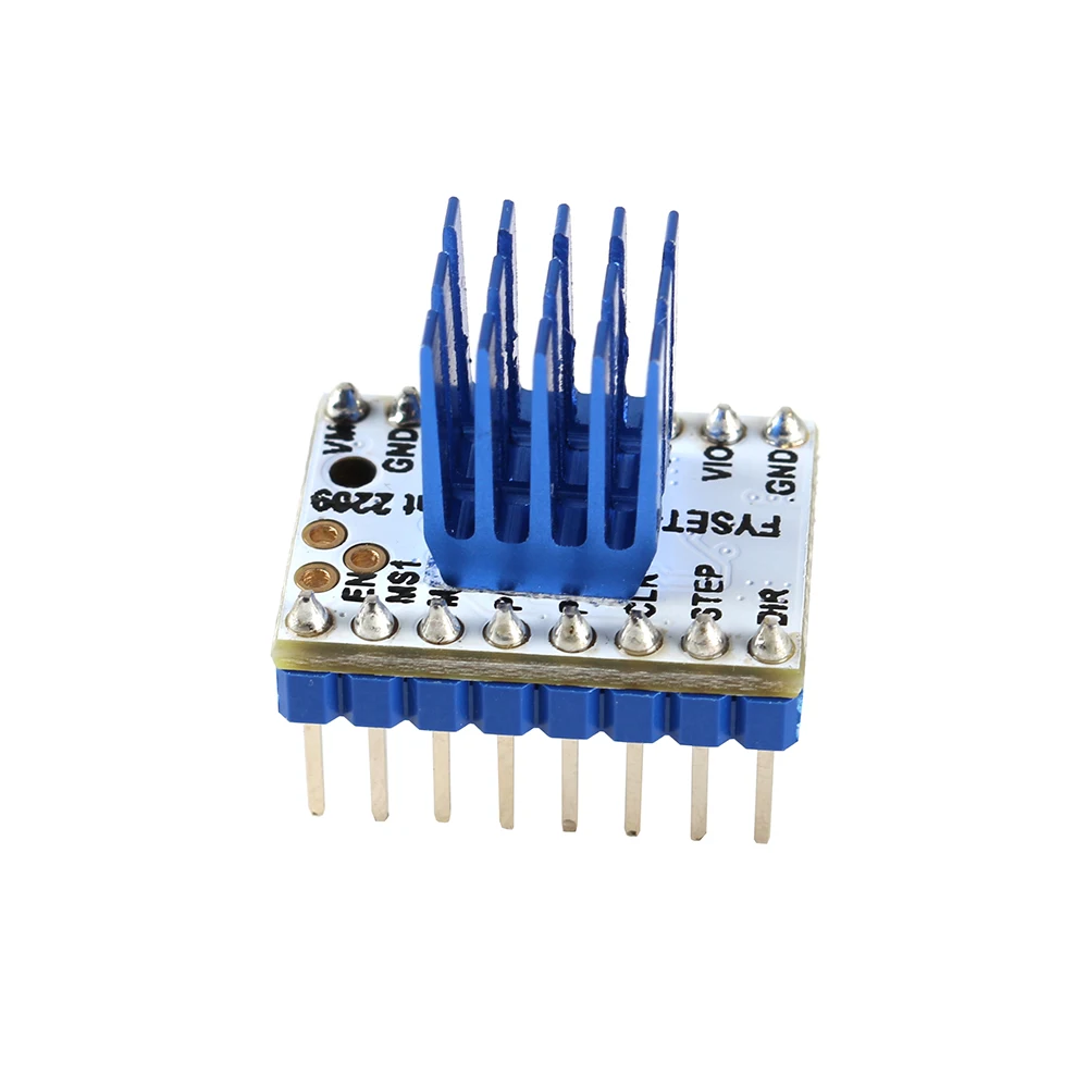 4 шт. TMC2209 v2.0 Драйвер шагового двигателя 3d принтер запчасти Stepsticks Mute Driver 256 Microsteps ток 2.8A пик VS TMC2208