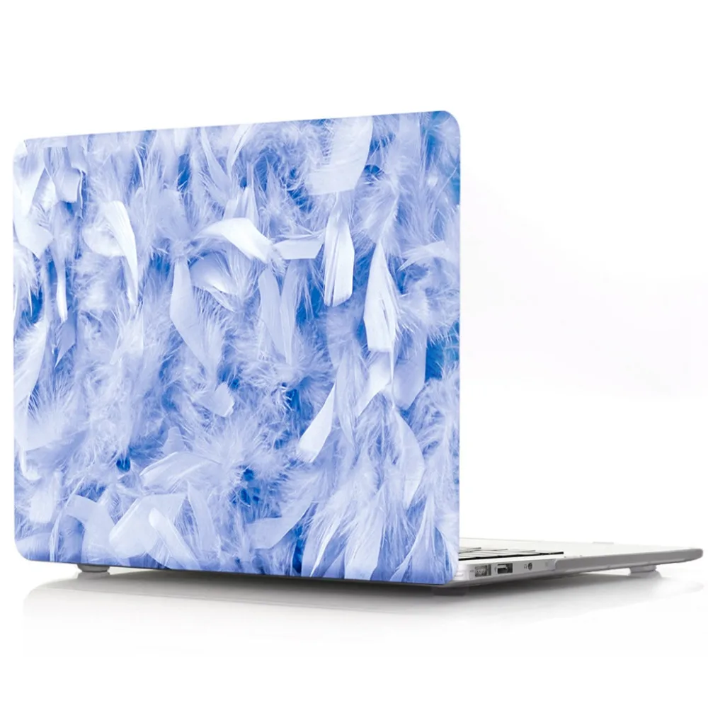 Красивая картина маслом мультфильм цветок Матовый Жесткий Чехол для Apple Macbook Air 11