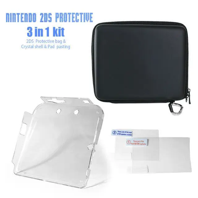 Игровые аксессуары один жесткий чехол + прозрачный пластиковый Кристальный для