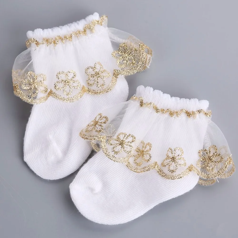 Носки детские х/б трикотажные до колена с оборками|newborn socks|baby sockscotton baby socks |