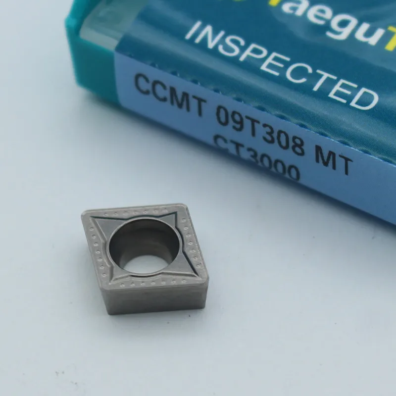 CCMT09T304/08 MT CT3000 TaeguTec инструменты расточка Cermet класса карбида вставки токарный станок резак инструмент