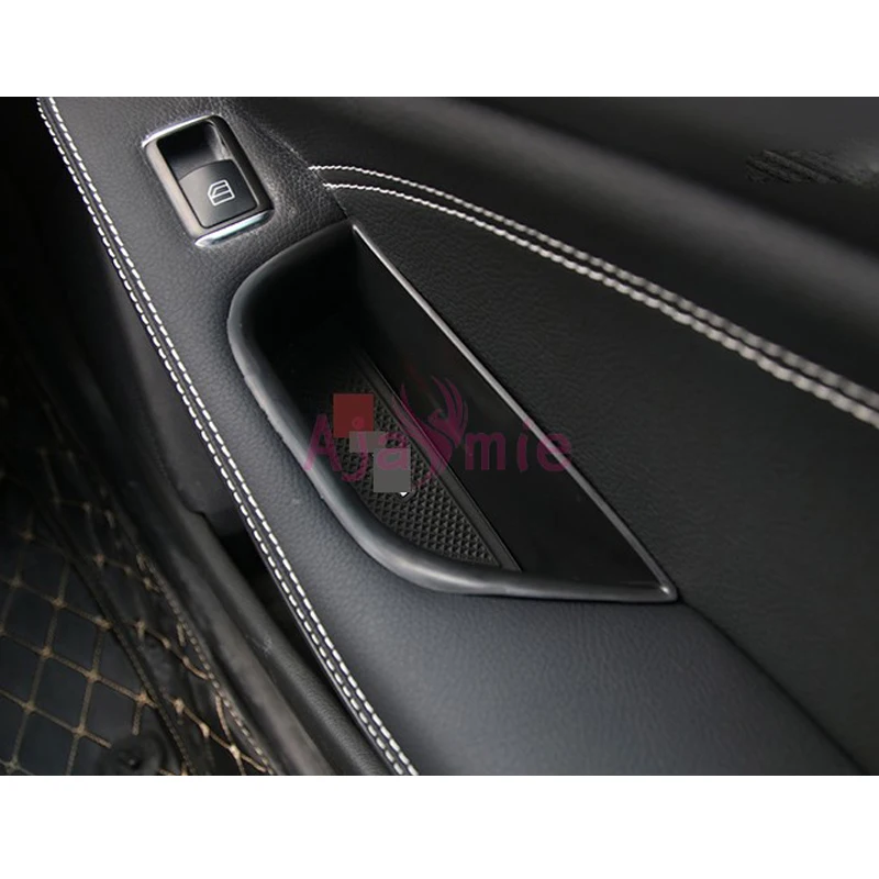 Аксессуары для Mercedes Benz A CLA GLA класс W176 X156 C117 X117 2013-17 автомобильный Органайзер дверь подлокотник коробка для хранения Контейнер лоток