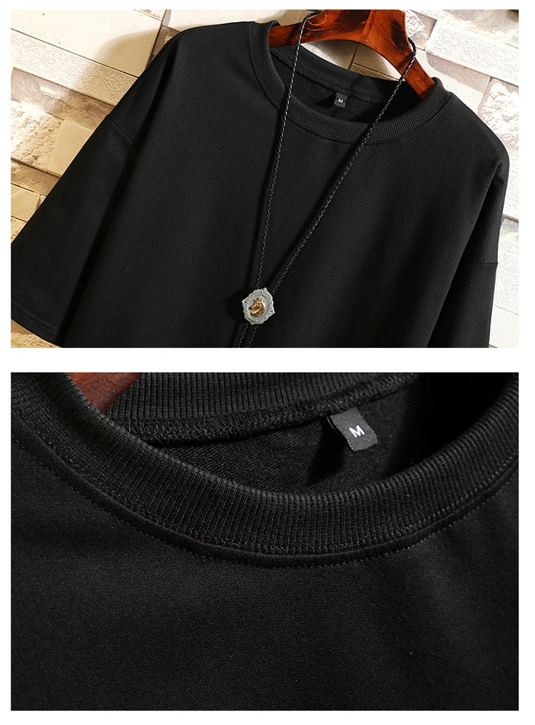 Casual Men's Clothing Tops& Tees T-Shirts Plus Asian Sizes M-4XL 5XL Summer Short Sleeves Brand Tshirt