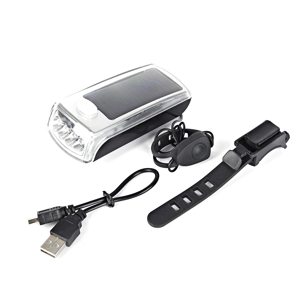 AU Мини Солнечная зарядка велосипед свет лампы с функцией динамика|Велосипедная