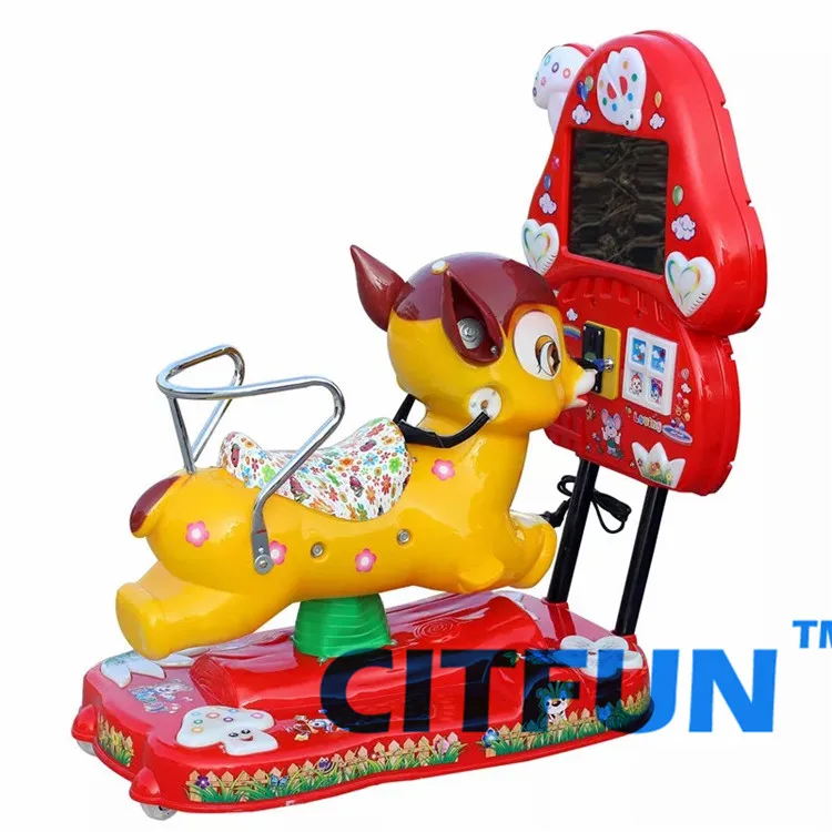 Детские аттракционы с видеоиграми на продажу Детская электрическая колыбель |