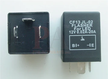 PA LED 1 шт. x 3 штифта автомобильная светодиодная вспышка штифт реле фиксатор