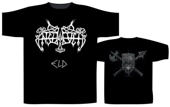 Enslaved' ELD не Футболка NUOVO E ORIGINALE|Мужские футболки| |
