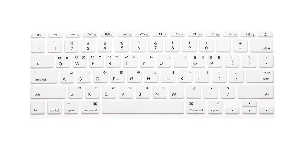 AIR 11 корейский чехол для клавиатуры США 5 шт. силиконовый защитный Mac MacBook Air