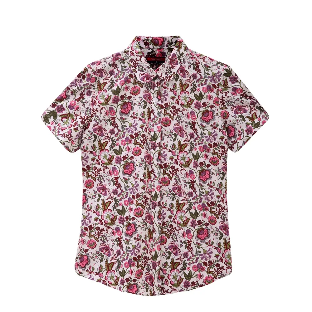 Женская пляжная рубашка с коротким рукавом и цветочным принтом|women floral blouse|blouse