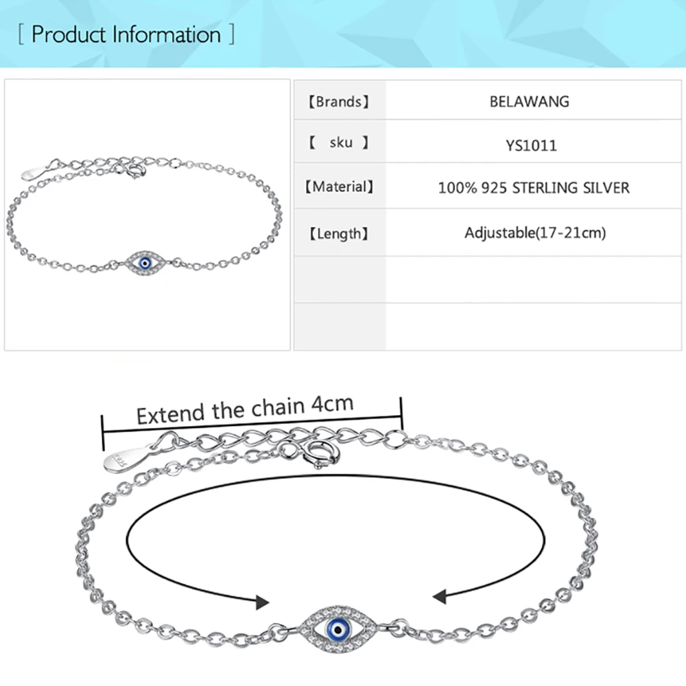 Женский браслет из серебра 925 пробы с фианитом|bracelets for|crystal charm braceletcharm bracelet |