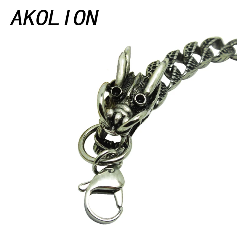 AKOLION dargon браслеты для женщин и мужчин ювелирные изделия эркек bileklik pulseira masculina hombre