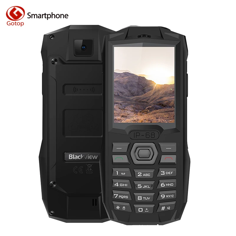 Blackview BV1000 IP68 влагостойкий и ударопрочный прорезиненный мобильного телефона 2 4
